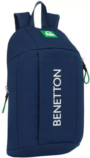 Σακίδιο Πλάτης Casual Benetton Green Ναυτικό Μπλε 22 X 39 X 10 Cm