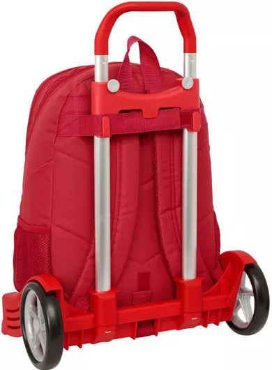 School Rucksack Wheels Sevilla Fútbol Club Red 32 X 43 X 14 Cm