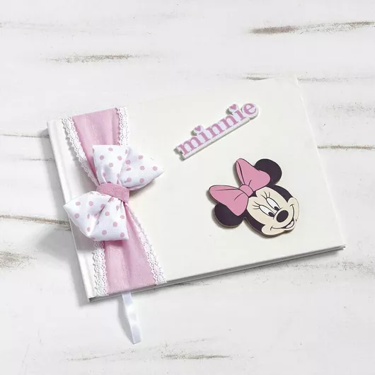 Βιβλίο Ευχών Παρίσης Minnie Ροζ