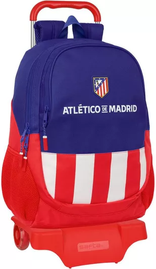 Atlético Madrid School Bag Blue White Red 32x44x16 cm
