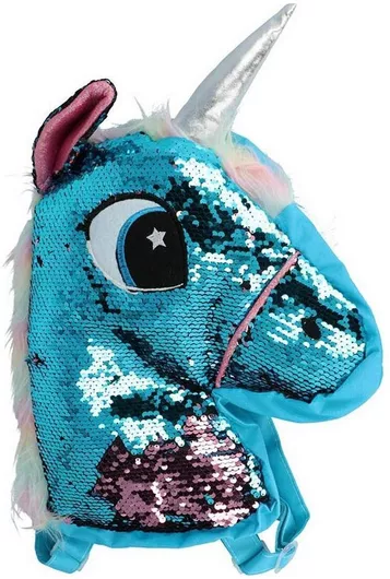 Rucksack Inca Mochila Lentejuelas Sequins Unicorn Backpack