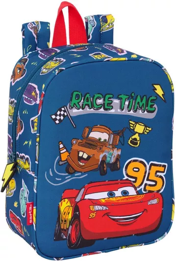 Σχολική Τσάντα Cars Racing Ναυτικό Μπλε 22 x 27 x 10 cm