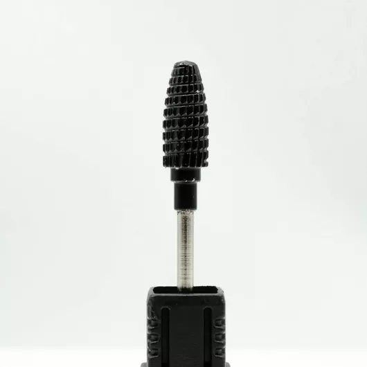 Nailp Professional Φρέζα Καρβιδίου Τροχού Νυχιών με Σχήμα Φλόγας Μαύρο - e93925e0