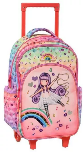 Σχολική Τσάντα Τρόλεϊ Santoro Little Σχολική με Θήκη για Παγούρι