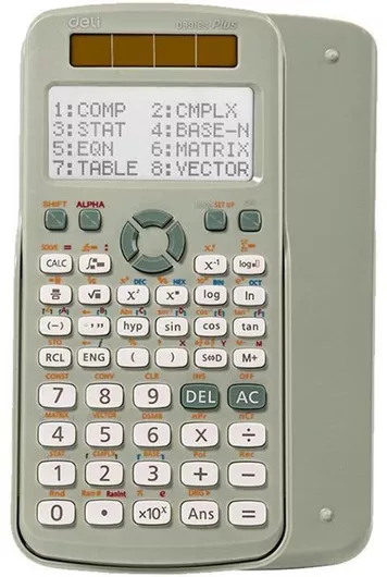 Αριθμομηχανή Deli Επιστημονική Πράσινο