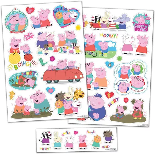 Παιδικό Διακοσμητικό Αυτοκόλλητο Τοίχου Peppa Pig