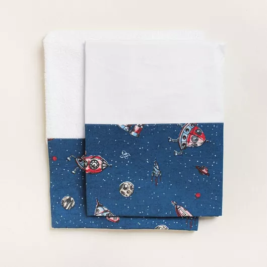 Σετ Βαπτιστικά Λαδόπανα Beauty Home Λευκό - b0112545