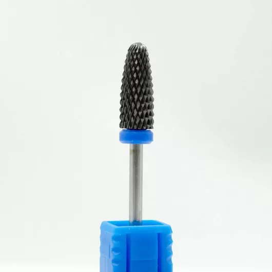 Φρέζα Τροχού Νυχιών Nailp Professional Κεραμική με Σχήμα Φλόγας Μαύρο