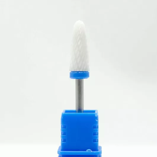 Φρέζα Τροχού Νυχιών Nailp Professional Κεραμική με Σχήμα Φλόγας Μπλε - 45ada878