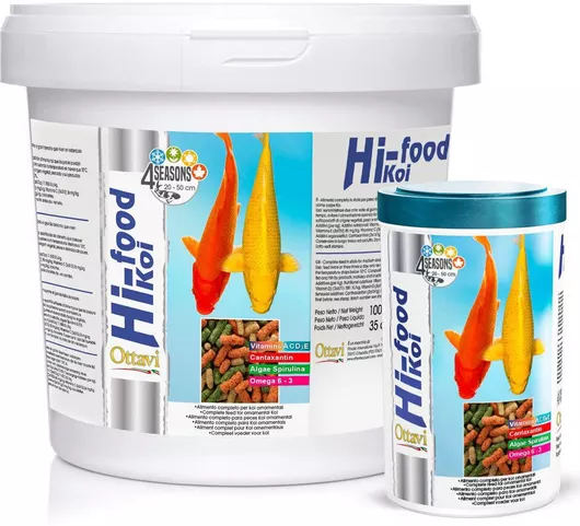 Ottavi Hi-food Koi Mix Τροφή για Koi 10.5lt/1.2kg