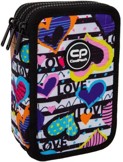 Coolpack Κασετίνα με 1 Θήκη Πολύχρωμη