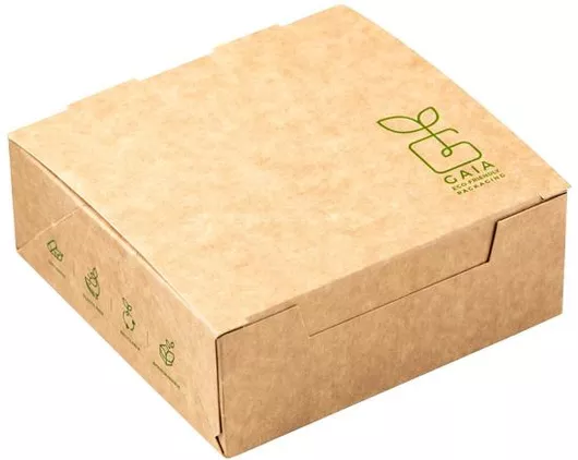 Σετ 25 Χάρτινα Κουτιά Πατάτας 13x13x5cm EASY OPEN