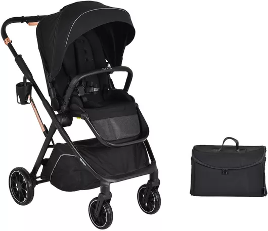 Καρότσι Μωρού Moni Bingo Ρυθμιζόμενο Kατάλληλο για Nεογέννητο Anthracite