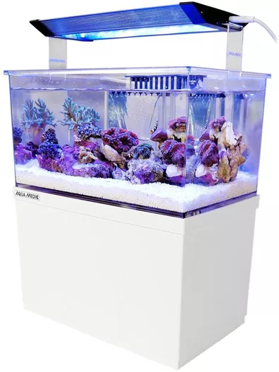 Ενυδρείο Ψαριών Aqua Medic  4lt με Φωτισμό, Κυκλοφορητή, Φίλτρο & 26.5x17x30cm Λευκό