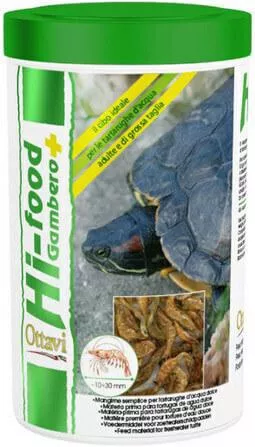 Τροφή Ερπετού Ottavi Hi-Food Gambero για Χελώνα 150gr