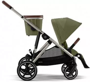 Καρότσι Μωρού Cybex Gazelle S Κατάλληλο για Nεογέννητο Taupe - Moss Green 12.6kg