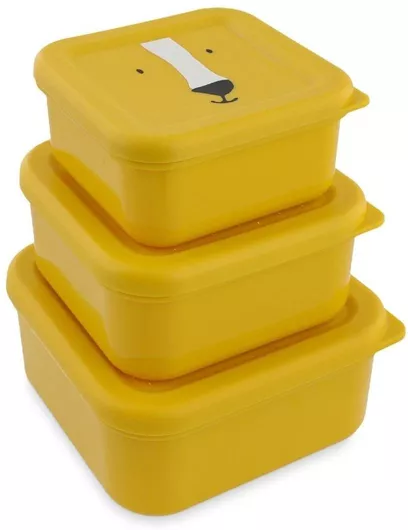 Παιδικό Σετ Φαγητού Trixie Πλαστικό 11.5x11.5x6.5cm Κίτρινο