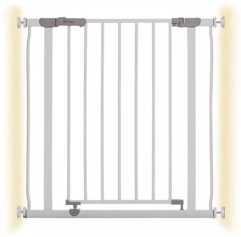 Dreambaby Ava Προστατευτική Πόρτα από Μέταλλο Λευκό 75cm