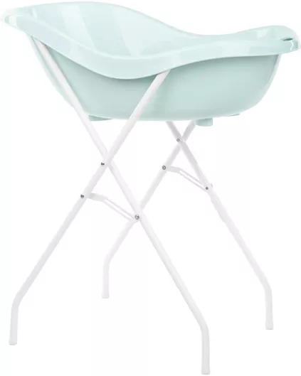 Kikka Boo Βάση για Μπανιέρα Μωρού Hippo Μεταλλική Πτυσσόμενη 82cm Λευκό