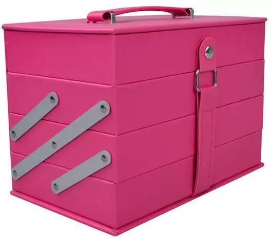 Βαλιτσάκι Αισθητικής Miss Young Ροζ