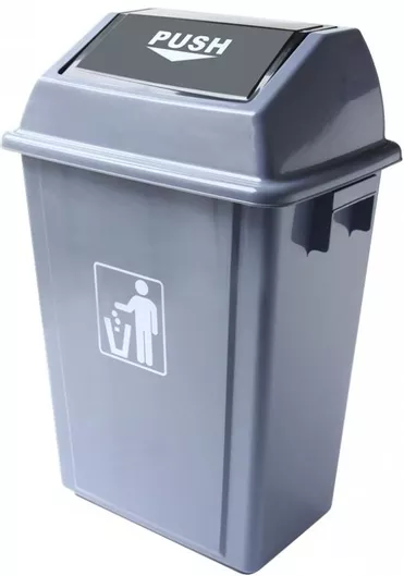 Κάδος Απορριμμάτων Tema Πλαστικός 40lt