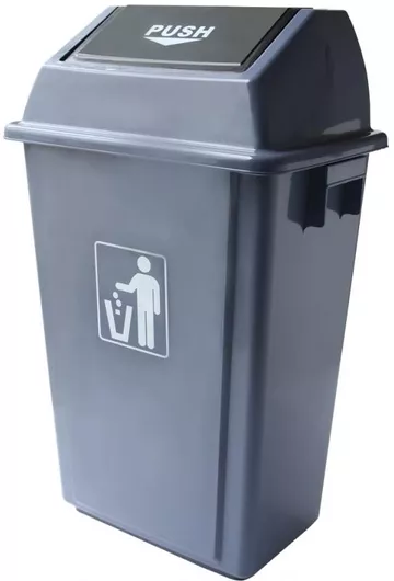 Κάδος Απορριμμάτων Tema Πλαστικός 58lt