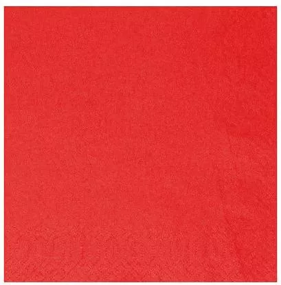 Κρίνος Χαρτί 1/4 Πολυτελείας 2φ 33x33cm 400τεμ Κόκκινο