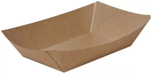 Χάρτινα Κουτιά Πίτσας Kraft Σετ 50 Kraft Σκαφακι