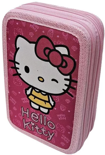 Κασετίνα Hello Kitty My Style Τριπλή