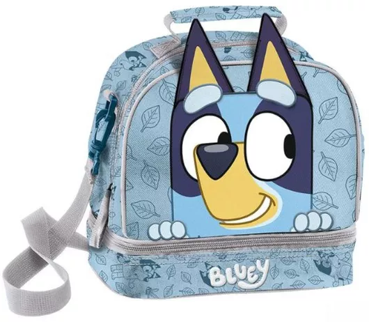 Τσαντάκι Φαγητού Ώμου Graffiti Ισοθερμικό 5lt Bluey 20x16x22cm Μπλε
