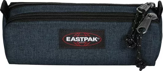 Κασετίνα Eastpak Benchmark Double Triple Βαρελάκι με 3 Θήκες Μπλε