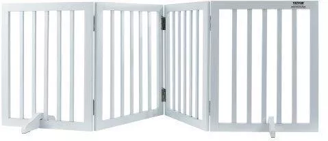 Vevor Πόρτα Σκύλου Λευκό 61 x 61 x 61 cm