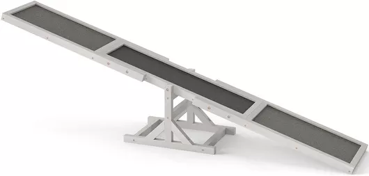 Costway Εκπαιδευτικό Παιχνίδι Σκύλου Σκύλου 179cm Λευκό 1 τεμάχιο