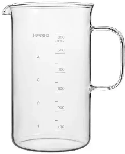 Hario Craft Science Beaker Server Pitcher, 600ml
