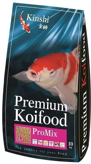 Τροφή Ψαριών Λίμνης Κόι Pellet Ανάμεικτα Kinshi Premium Koifood Promix L 10Kg - Τροφή Ανάμεικτα Pellet Special