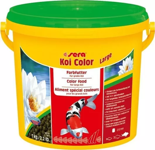Sera Koi Color Τροφή για Ψάρια Γλυκού Νερού σε Κόκκους 21000ml