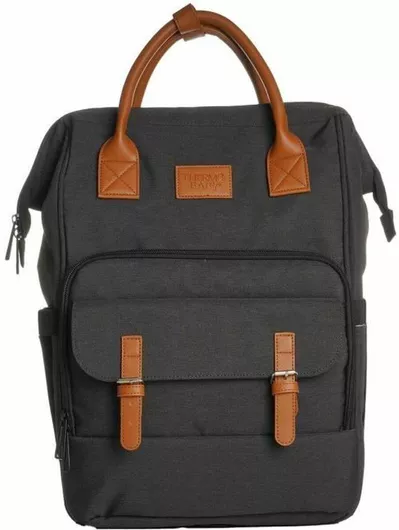 Thermobaby Τσάντα-Αλλαξιέρα Πλάτης Μαύρο
