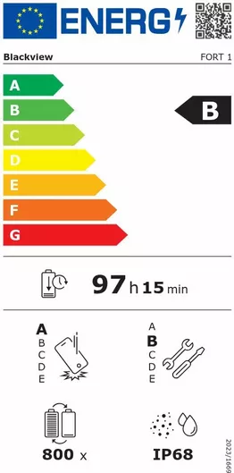 BlackView Fort 1 Dual SIM 6GB 256GB Rugged Orange