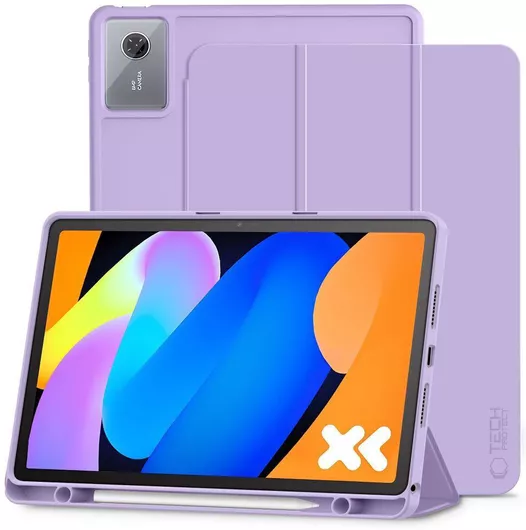 Tech-Protect Flip Cover Μοβ (Lenovo Idea Tab 11.0 TB-336)