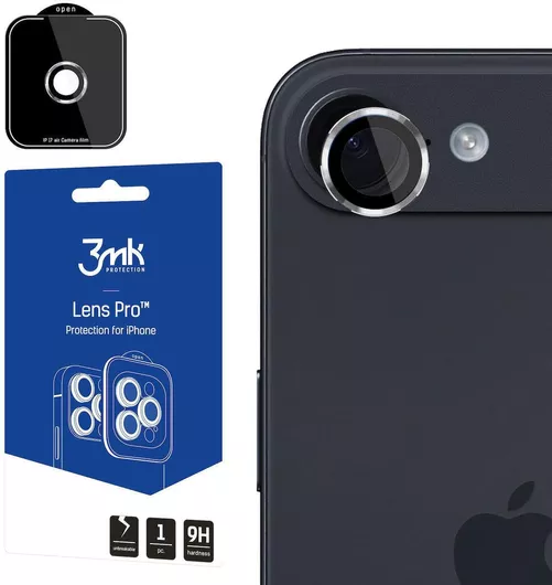 3MK Προστασία Κάμερας Tempered Glass Ασημί για το Apple iPhone 17 Air