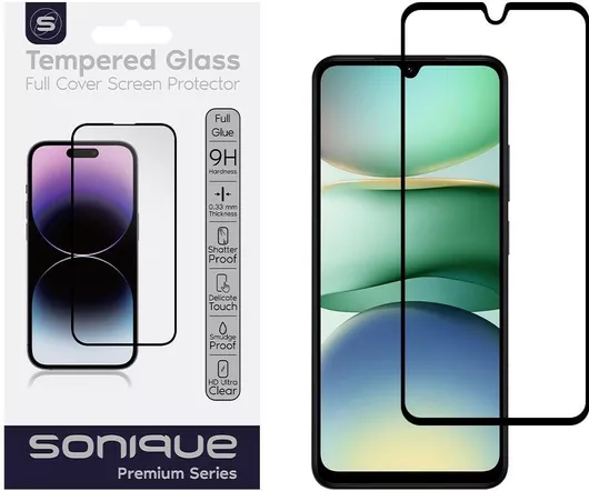 Hardy Glass Sonique Premium Series Hd Full Cover 9h Xiaomi Redmi A5 4g 173.45mm Μαύρο