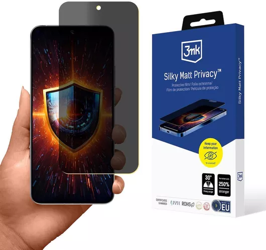 3MK Privacy Ματ Screen Protector (Oppo Reno 14 Pro)