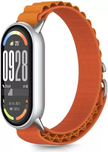 Tech-protect Nylon Pro Xiaomi Smart Band 8 9 10 Nfc Orange