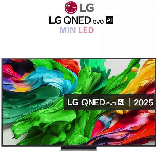 LG Smart Τηλεόραση 65" 4K UHD QNED evo AI QNED87 HDR 2025 65QNED87A6B