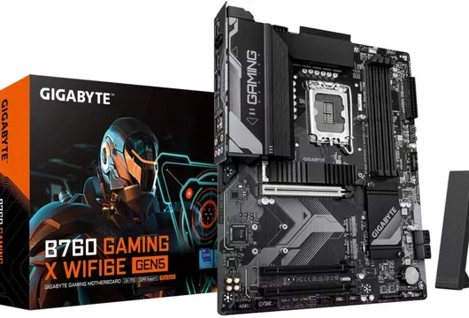 Gigabyte GA-B760 G X WF6E GEN5 Motherboard ATX με Intel 1700 Socket