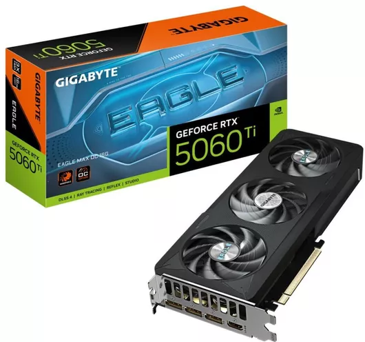 Gigabyte GeForce RTX 5060 Ti 16GB GDDR7 EAGLE MAX OC Κάρτα Γραφικών