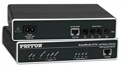 Patton SN4114/JS/EUI VoIP Gateway με 4 FXS & 1 Ethernet