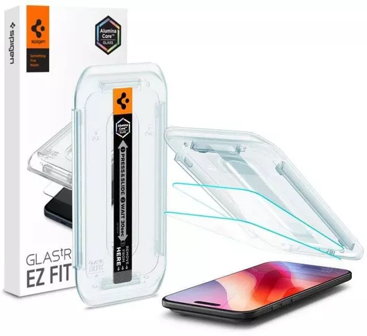 Spigen Glas.tr Ez Fit 2.5D 0.2mm Tempered Glass 2τμχ (iPhone Air)