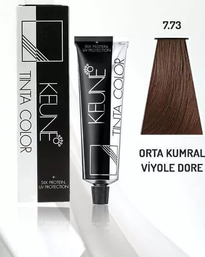 Keune Βαφή Μαλλιών 7.73 Medium Violet Gold Blonde 60ml