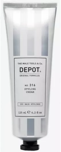 Depot Κρέμα Φορμαρίσματος 316 για Διαμόρφωση με Μέτριο Κράτημα 125ml